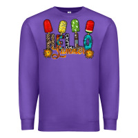 Purple hello summer Premium Sweatshirt - RacoonDesign