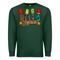 Sports Green hello summer Premium Sweatshirt - RacoonDesign