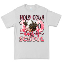 Dove Grey holy cow 100 days of school Premium Tee - LillyAllenDesigns