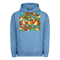 Pigment Pebble Blue just peachy peach tumbler Urban Hoodie - BarkalooDesign