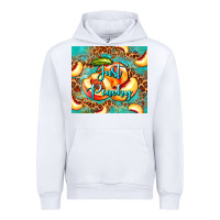 White just peachy peach tumbler Urban Hoodie - BarkalooDesign