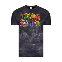 Cloud Black Tacos and tequila Vintage Tee - NancyCooperArtShop