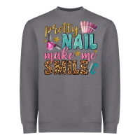 Storm pretty nail make me smile bbs Heavyweight Sweatshirt - BundleAndBundleShop