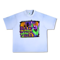 Grape Ice bad witch vibes Urban Heavy Tee - JahusDesignShop
