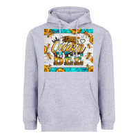 Heather Grey queen bee Heavyweight Hoodie - LillyAllenDesigns