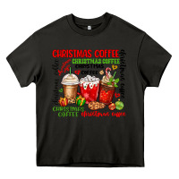 Asphalt Christmas coffee Heavy Core Tee - MaliasSmallBusiness