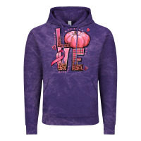 Cloud Purple love cancer pumpkin Vintage Hoodie - texasbilliewilder