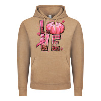 Vintage Coffee love cancer pumpkin Vintage Hoodie - texasbilliewilder