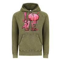 Vintage Olive love cancer pumpkin Vintage Hoodie - texasbilliewilder
