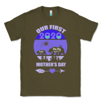 Army Green Our First Baby Mama Mother s Day Classic Tee - Bettercallsaul