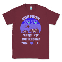 Burgundy Our First Baby Mama Mother s Day Classic Tee - Bettercallsaul