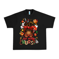 Black one merry nurse afro messy bun Urban Heavy Tee - texasbilliewilder