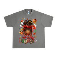 Tornado one merry nurse afro messy bun Urban Heavy Tee - texasbilliewilder