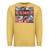 Antique Gold Nurse Premium Sweatshirt - LillyAllenDesigns