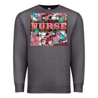 Charcoal Heather Nurse Premium Sweatshirt - LillyAllenDesigns