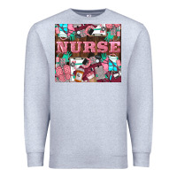 Heather Grey Nurse Premium Sweatshirt - LillyAllenDesigns
