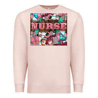 Pale Pink Nurse Premium Sweatshirt - LillyAllenDesigns