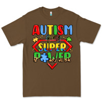 Cacao autism is my superpower Premium Tee - LillyAllenDesigns