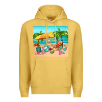 Antique Gold summer Premium Hoodie - RanaPortraitStore