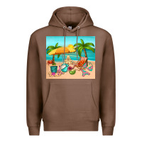 Chestnut summer Premium Hoodie - RanaPortraitStore