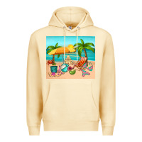 Pina Colada summer Premium Hoodie - RanaPortraitStore