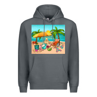 Rock summer Premium Hoodie - RanaPortraitStore