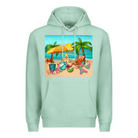 Seafoam summer Premium Hoodie - RanaPortraitStore