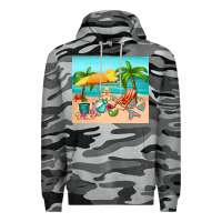 Slate Camo summer Premium Hoodie - RanaPortraitStore
