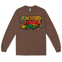 Chestnut juneteenth vibes only Long Sleeve Tee - CowGirlArtShop