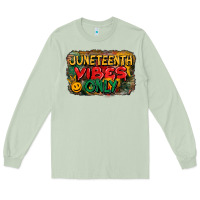 Matcha juneteenth vibes only Long Sleeve Tee - CowGirlArtShop
