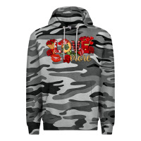 Slate Camo love more valentine's day Premium Hoodie - FaDigitalArtStudio