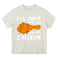 Cream i'll just have the tenders chicken fried chicken t shirt Heavy Core Tee - tuanDangUi