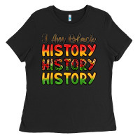 Black i am black history Ladies Tee - LillyAllenDesigns