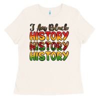 Bone i am black history Ladies Tee - LillyAllenDesigns