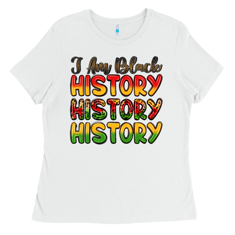 I Am Black History Ladies Tee by LillyAllenDesigns | Teevron