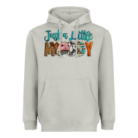 Moon Dust Western Just A Little Moody Cow Heavyweight Hoodie - LillyAllenDesigns