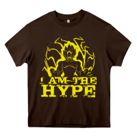 Chocolate Brown i am the hype Heavy Core Tee - tuanDangUi