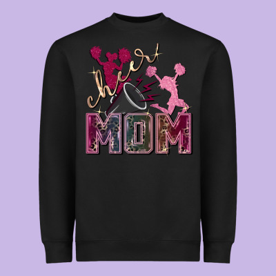 Cheer Mom Mother's Day Heavyweight Sweatshirt Designed By Fadigitalartstudio