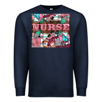 Navy Nurse Premium Sweatshirt - LillyAllenDesigns