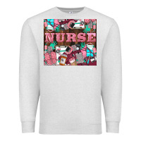 Oatmeal Heather Nurse Premium Sweatshirt - LillyAllenDesigns