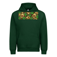 Forest Green avocados with wood and leopard background 11 oz mug Urban Hoodie - BarkalooDesign