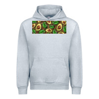 Heather Grey avocados with wood and leopard background 11 oz mug Urban Hoodie - BarkalooDesign