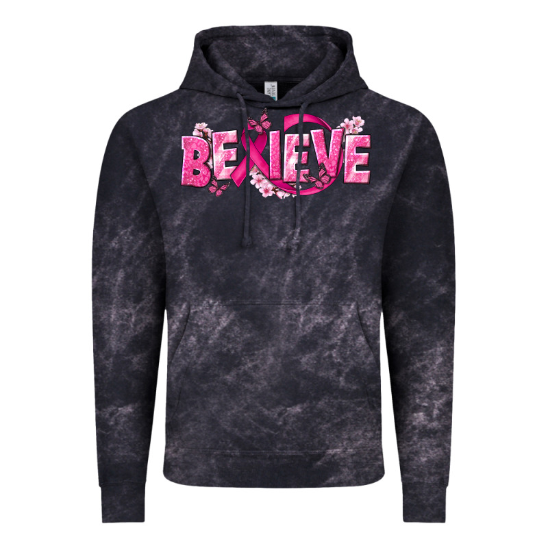 Cancer Believe Vintage Hoodie by NancyCooperArtShop | Teevron