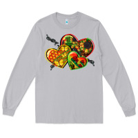 Moon Dust juneteenth hearts Long Sleeve Tee - CowGirlArtShop
