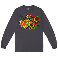 Smoke juneteenth hearts Long Sleeve Tee - CowGirlArtShop
