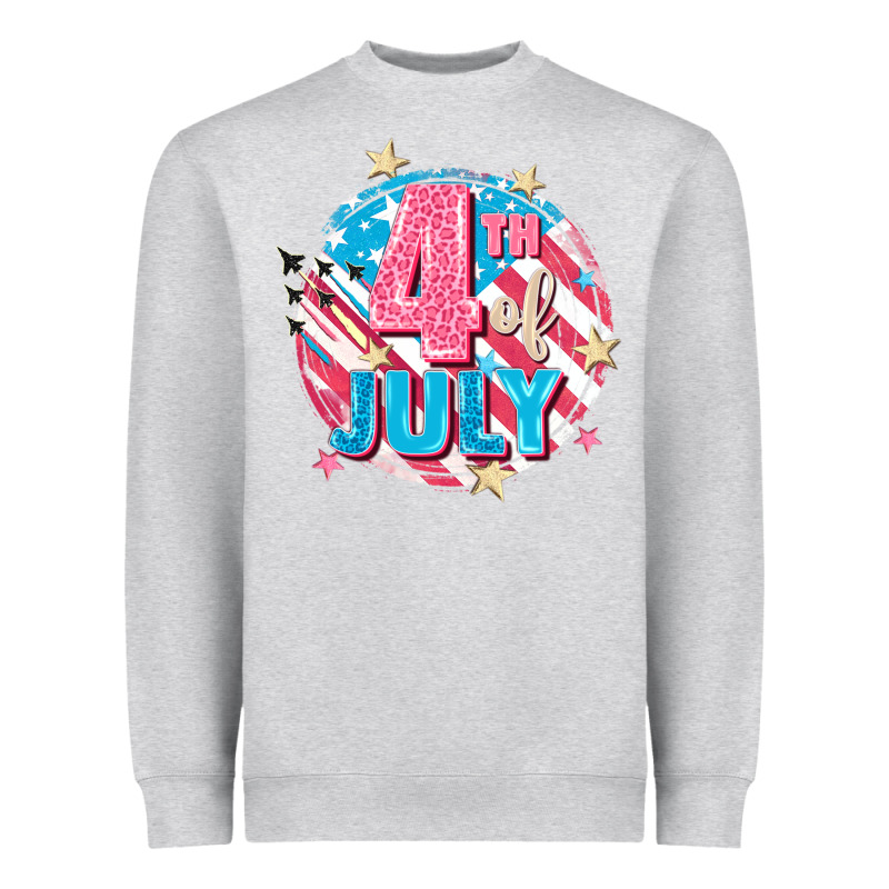 4th Of July Heavyweight Sweatshirt by FaDigitalArtStudio | Teevron
