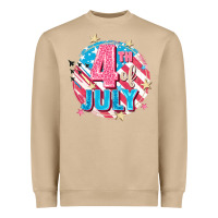 Mushroom 4th of July Heavyweight Sweatshirt - FaDigitalArtStudio