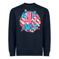 Navy 4th of July Heavyweight Sweatshirt - FaDigitalArtStudio