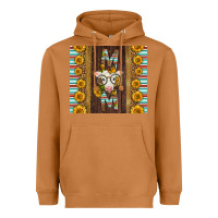 Meerkat Western Baby Calf Mom Heavyweight Hoodie - LillyAllenDesigns
