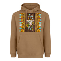 Toasted Coconut Western Baby Calf Mom Heavyweight Hoodie - LillyAllenDesigns